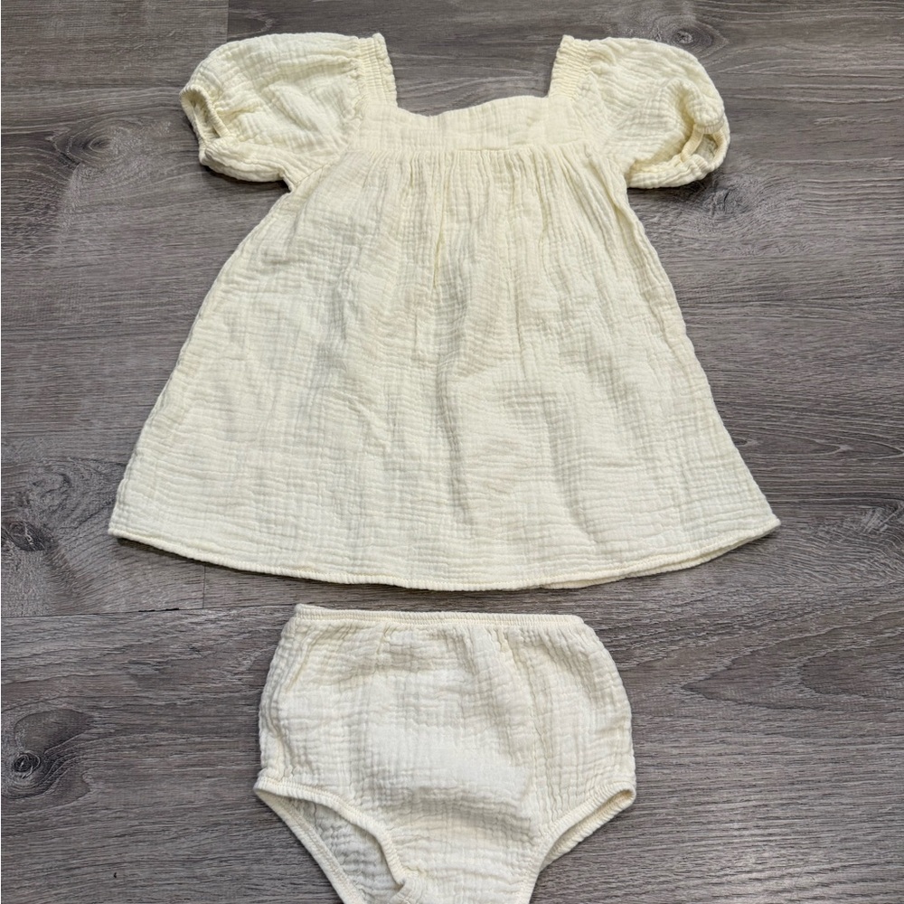 18 months Baby Girl Dress with Bloomers